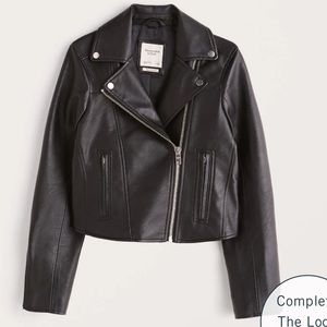 Abercrombie & Fitch Vegan Leather Moro Jacket